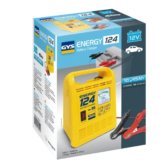 GYS Acculader ENERGY 124 traditioneel 12V