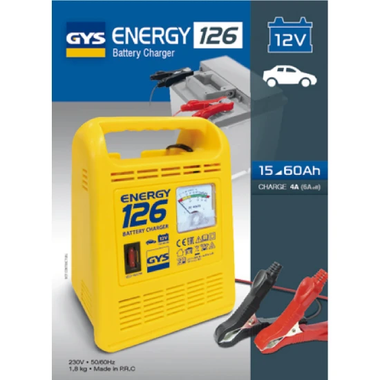 GYS-CHARGEUR TRADITIONNEL ENERGY 126