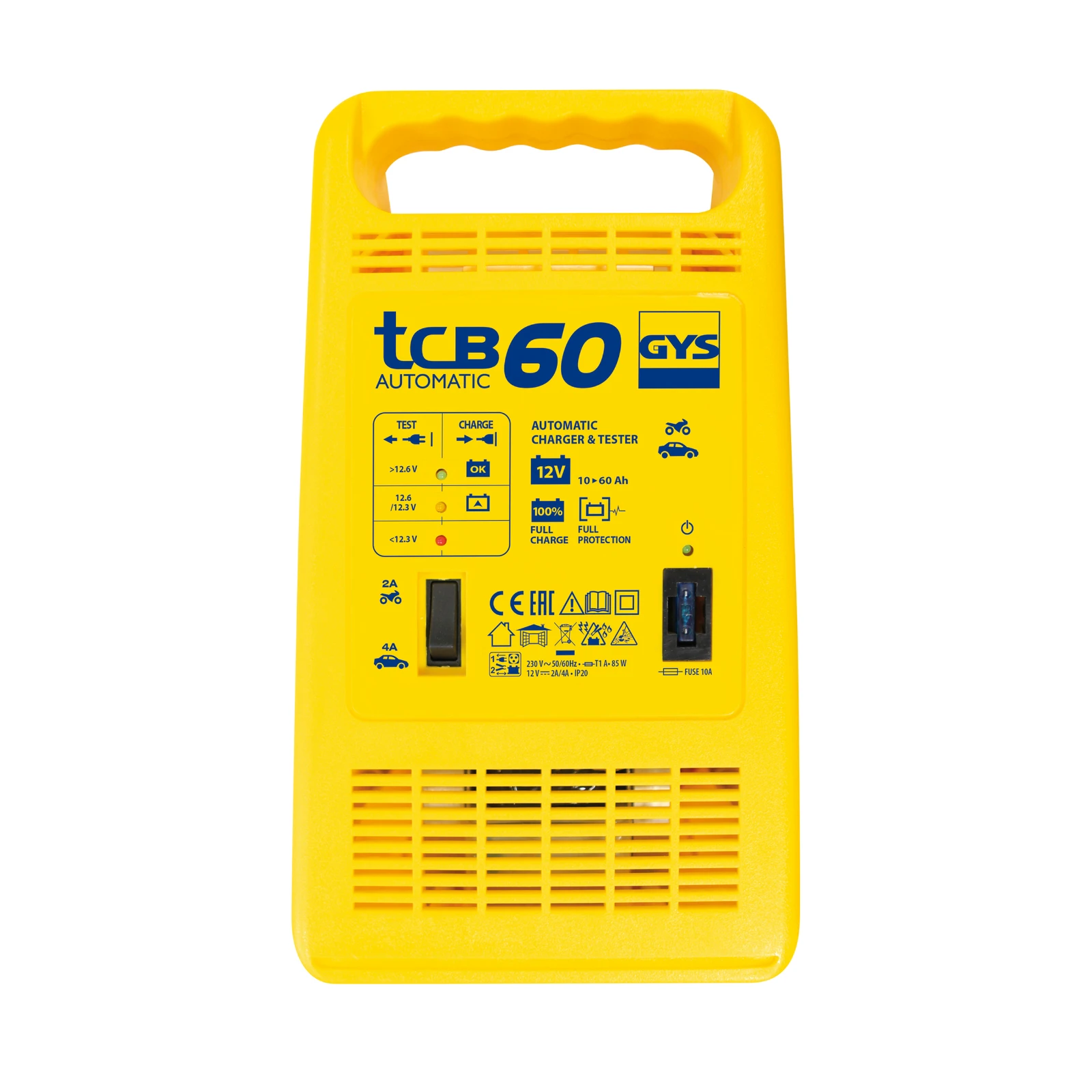 GYS Acculader TCB 60 Automatic 12V 10-60Ah