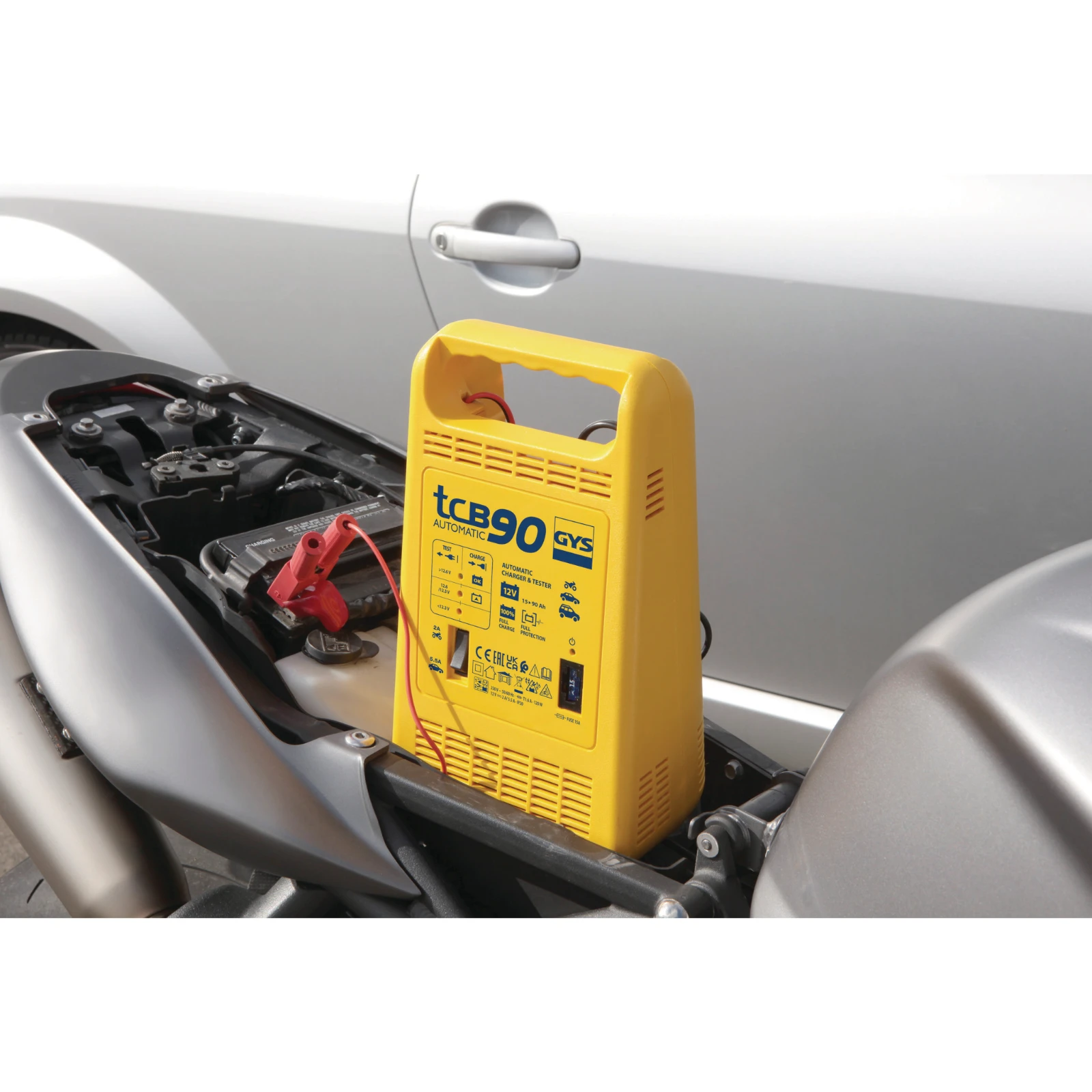 GYS Acculader TCB 90 Automatic 12V 15-90Ah