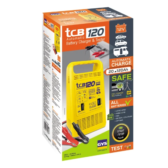 GYS Acculader TCB 120 Automatic 12V 20-120Ah