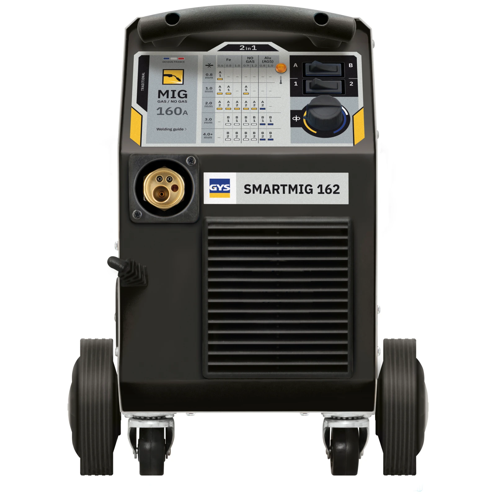 GYS Lasinverter SMARTMIG 162 MIG/MAG - inclusief accessoires