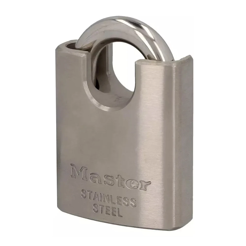 MasterLock Hangslot 50mm met verzonken beugel zilver