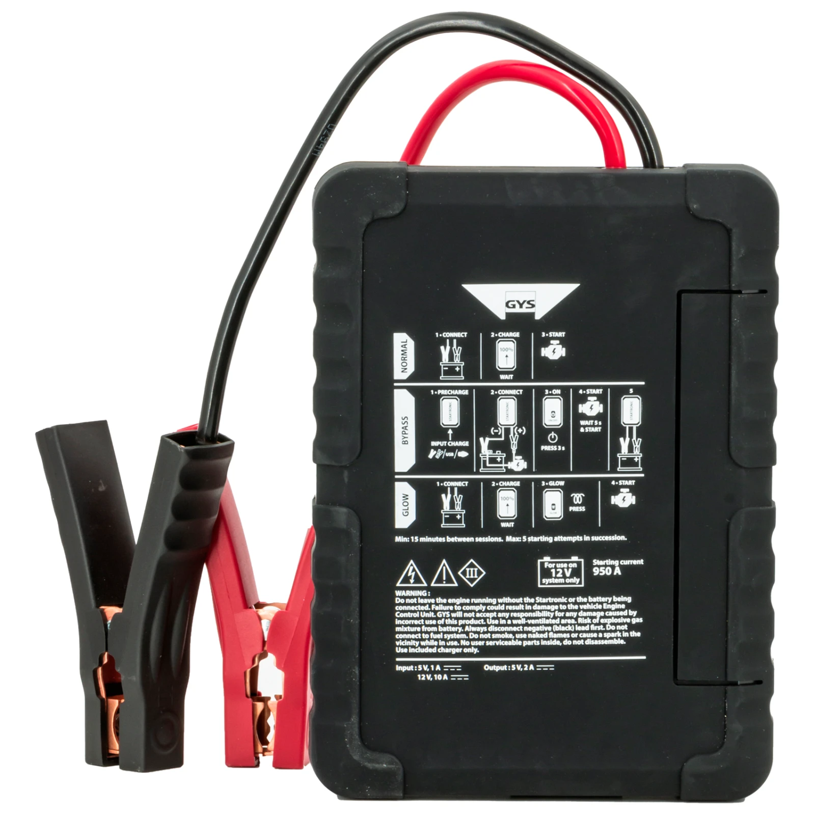 GYS Startbooster STARTRONIC HYBRID 950 Li-ion 12V