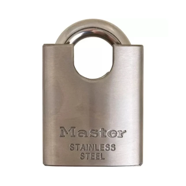 MasterLock Hangslot 50mm met verzonken beugel zilver