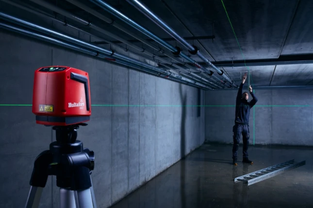 Hultafors Kruislijnlaser groen (kofferset)