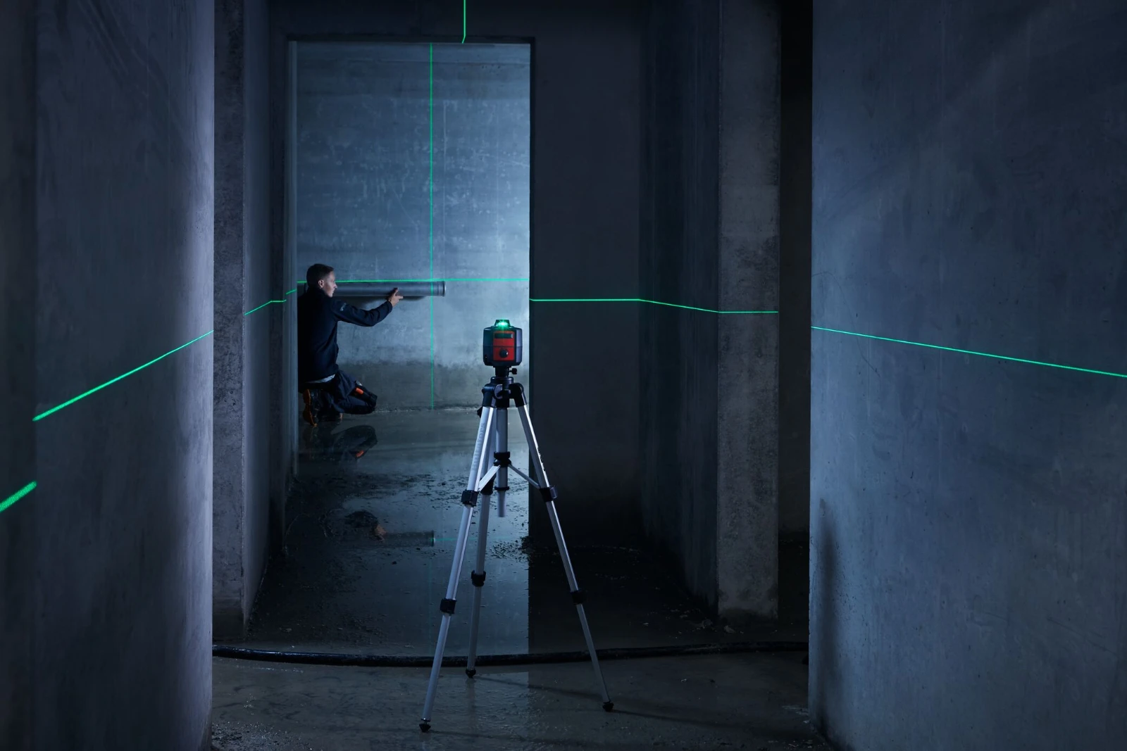 Hultafors Kruislijnlaser H360G groen
