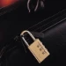 MasterLock Hangslot 20mm met aluminium huis - messing afwerking