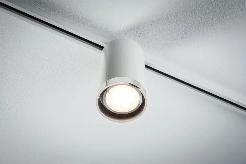 Paulmann URail LED-spot Tube 10W GU10 wit/chroom mat