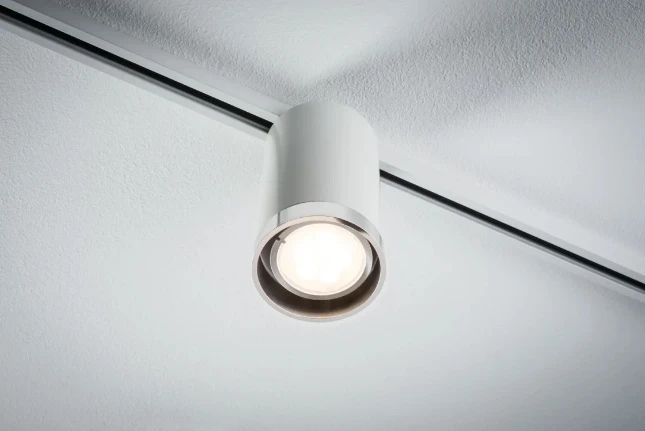 Paulmann URail LED-spot Tube 10W GU10 wit/chroom mat