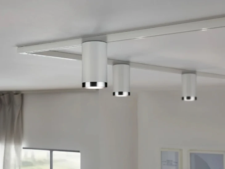 Paulmann URail LED-spot Tube 10W GU10 wit/chroom mat
