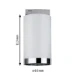 Paulmann URail LED-spot Tube 10W GU10 wit/chroom mat