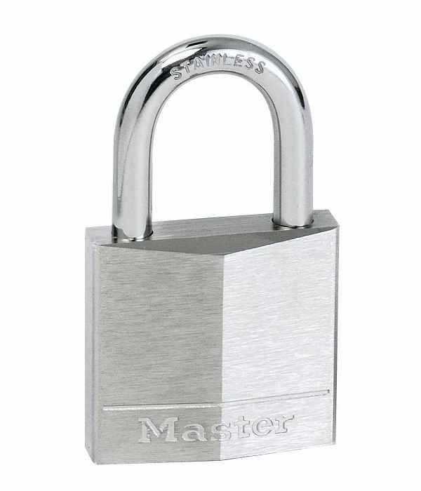 Masterlock Hangslot cilinder, messing vernikkeld 640EURD