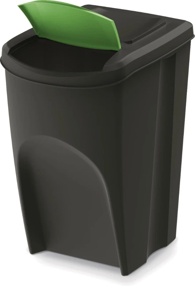 Keden Afvalbak Sorti Box - recycled black