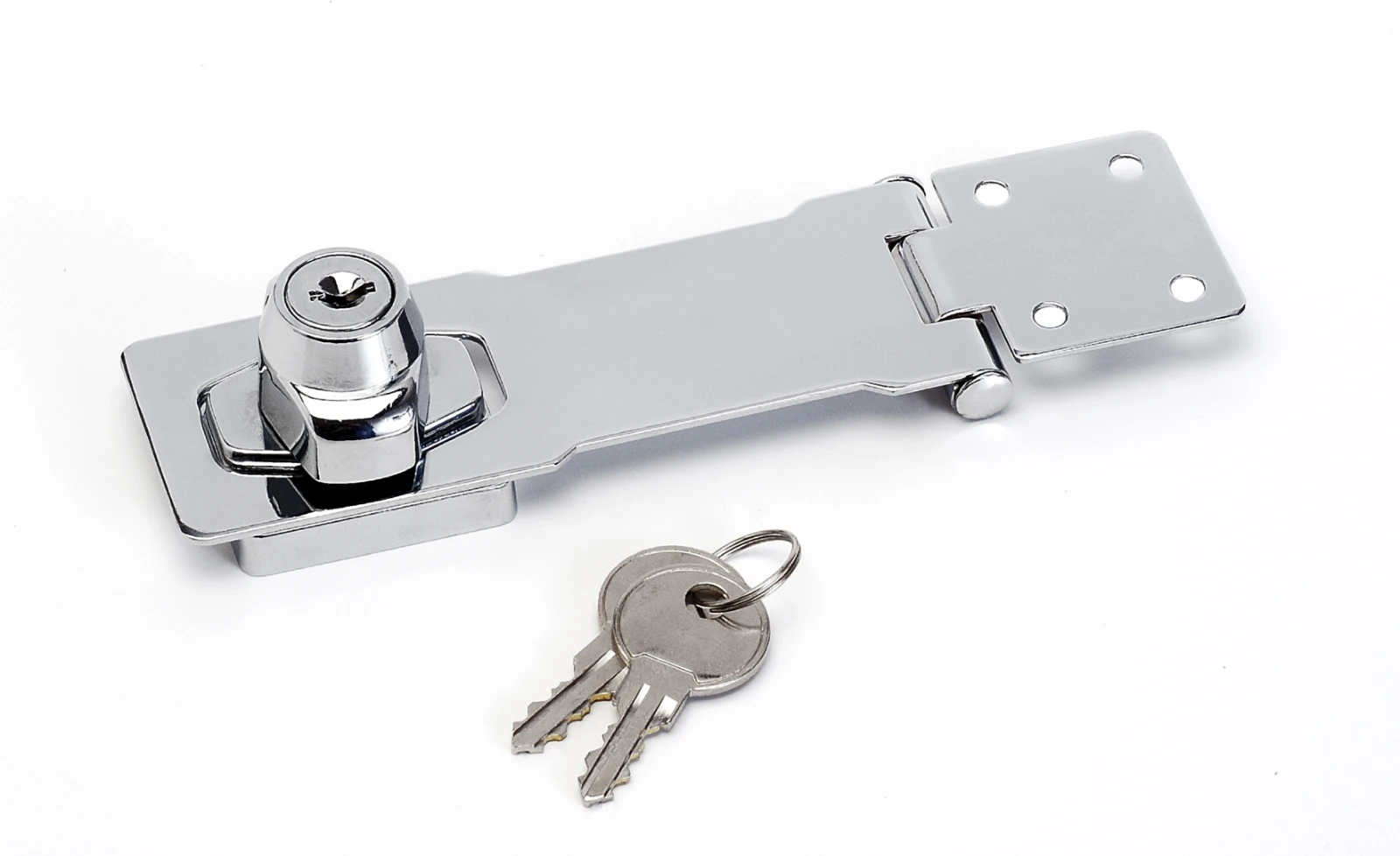 MasterLock Overvalslot 118mm - verchroomd chroom