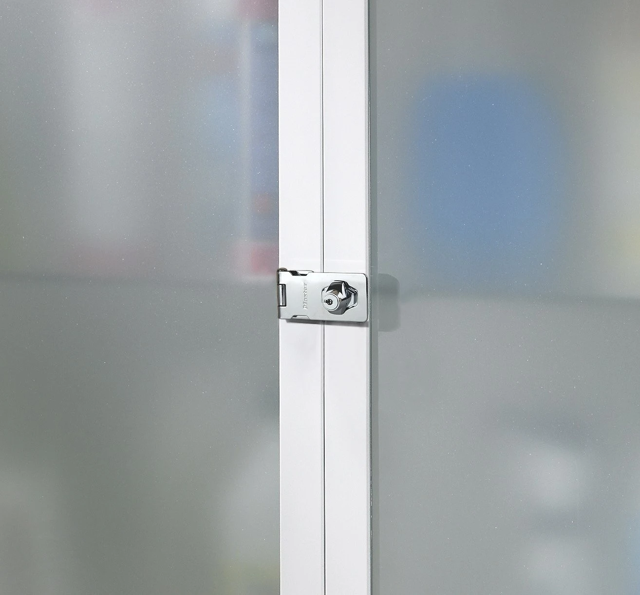 MasterLock Overvalslot 118mm - verchroomd chroom
