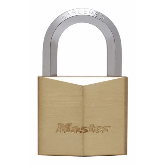 MasterLock Hangslot 50mm goud - 6-kant beugel 30mm