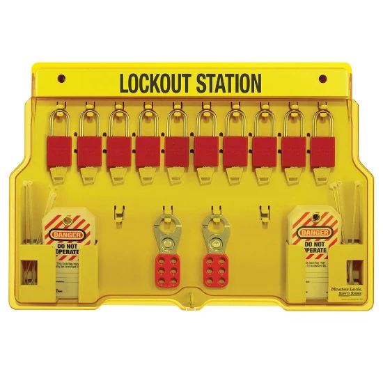 MasterLock Lockout station 10 sloten Engels