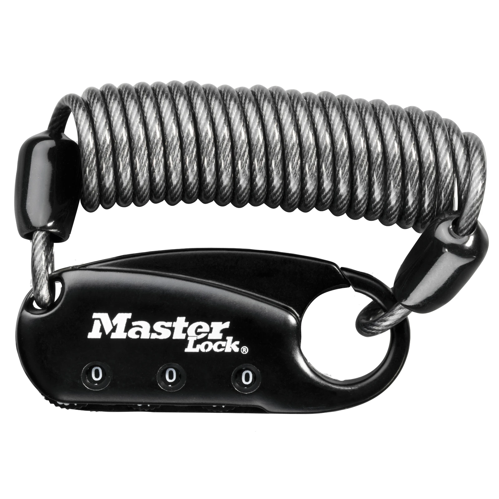 MasterLock Rugzakslot met cijfercombinatie en kabel