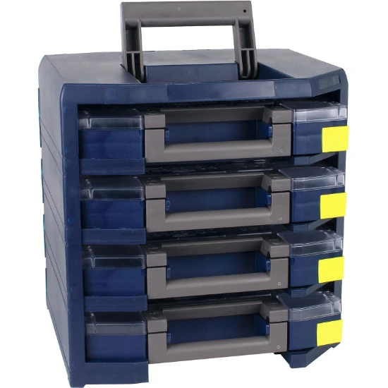 Raaco Assortimentsdoos HandyBoxxser inclusief 4 Boxxsers 5x5