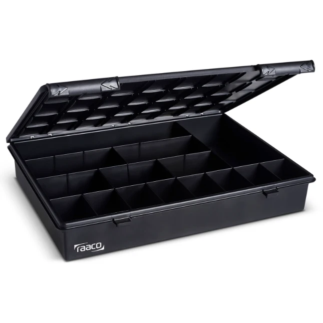 Raaco-boite 15 cases PSB4-15 ESD