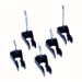 Raaco SuperClip Enkele haak type 1 90mm (5 stuks)