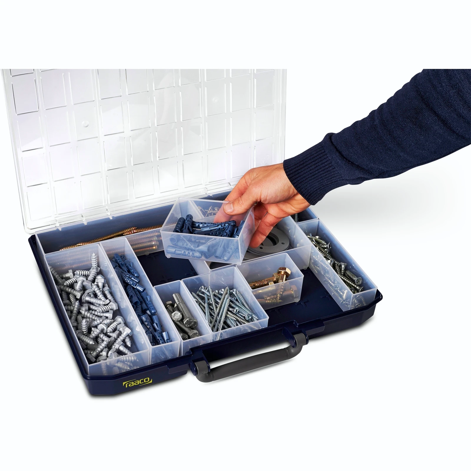 Raaco Assortimentsdoos CarryLite 80 5x10 - 15 bakjes