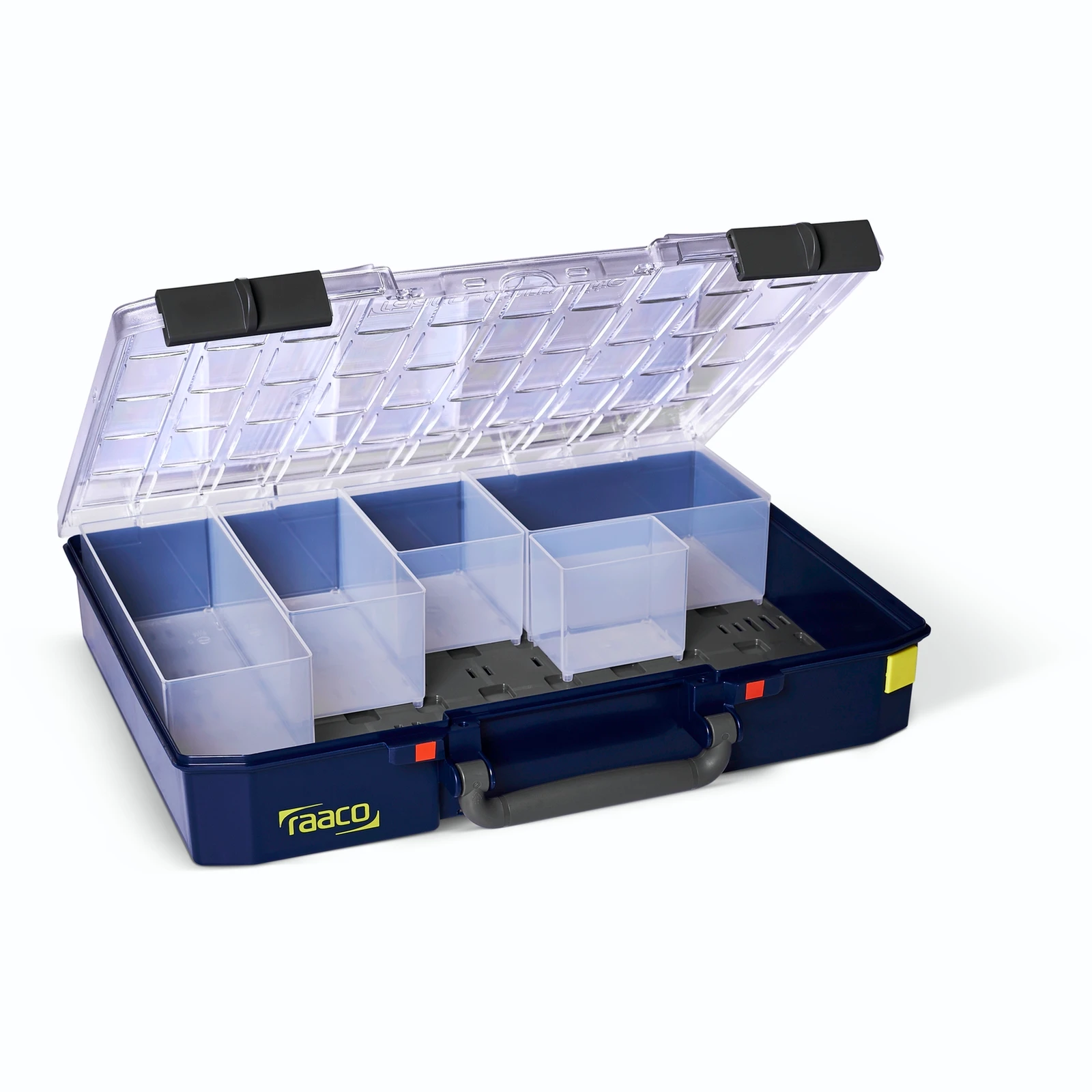 Raaco Assortimentsdoos CarryLite LMS 80 5x10 - dubbele deksel u-profiel