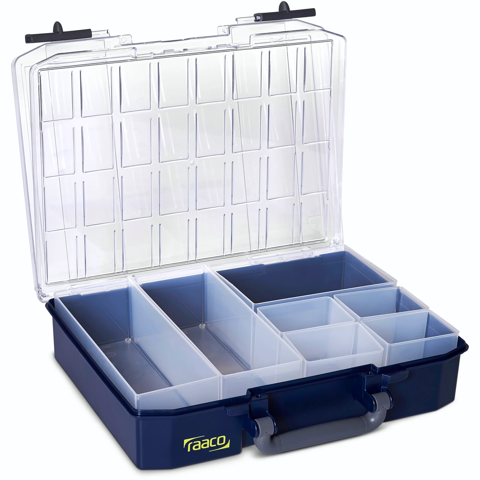 Raaco Assortimentsdoos CarryLite 80 4x8-0 - dubbele deksel u-profiel