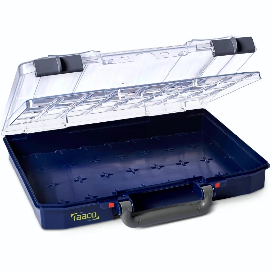 Raaco Assortimentsdoos CarryLite 55 4x8 - dubbele deksel u-profiel
