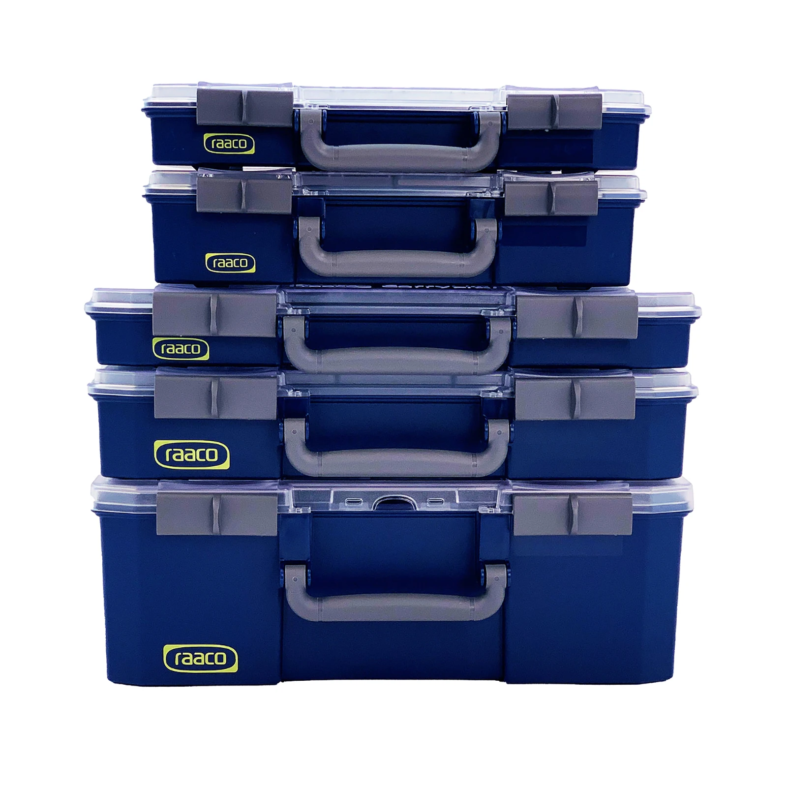 Raaco Assortimentsdoos CarryLite 55 4x8 - dubbele deksel u-profiel