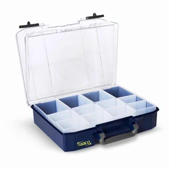 Raaco Assortimentsdoos CarryLite 80 4x8-0 - dubbele deksel