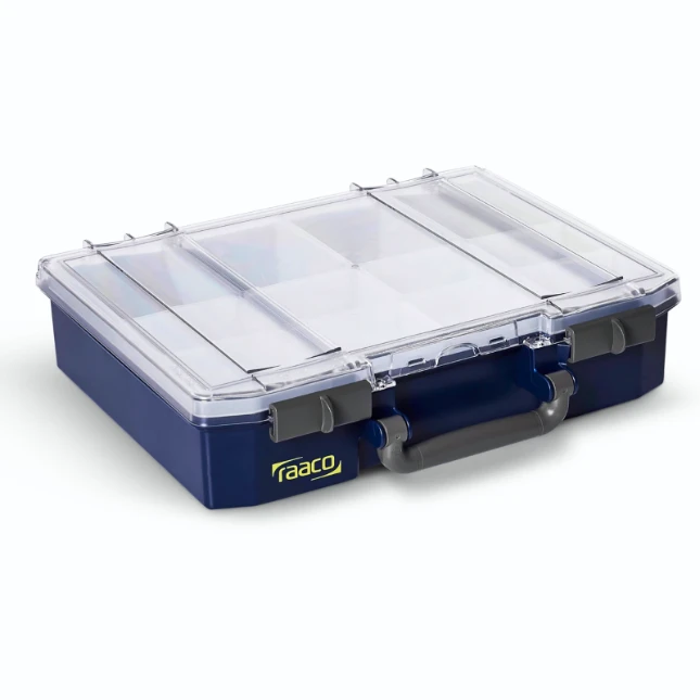 Raaco Assortimentsdoos CarryLite 80 4x8-0 - dubbele deksel