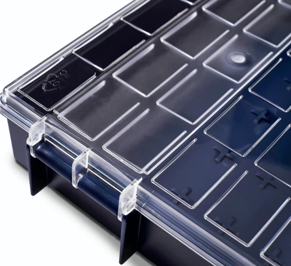 Raaco Assortimentsdoos CarryLite 55 4x8-10 - enkele deksel