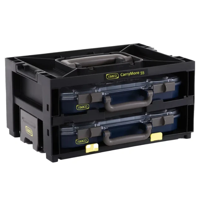 Raaco Opbergsysteem CarryMore 55 - met 2x CarryLite 55 4x8-16