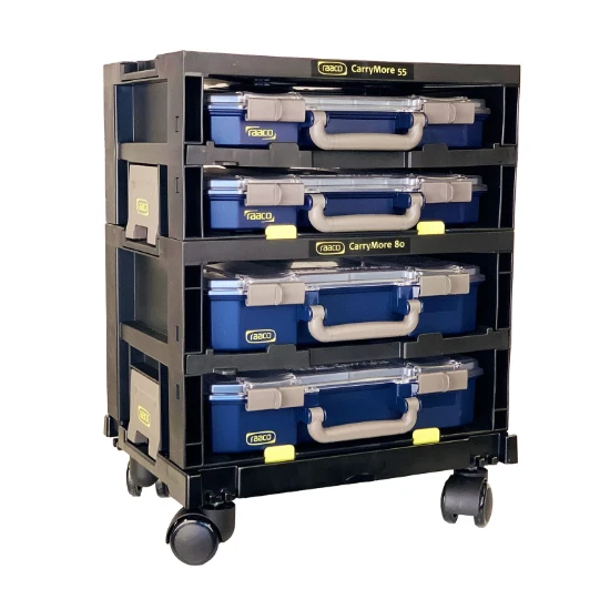 Raaco Opbergsysteem CarryMore 55 - met 2x CarryLite 55 4x8-16
