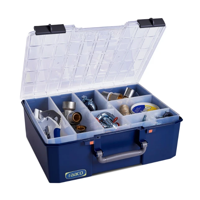 Raaco Assortimentsdoos CarryLite 150 5x10-8 - enkele deksel