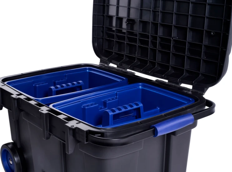 Raaco Transportkoffer Toolchest 75 - verrijdbaar