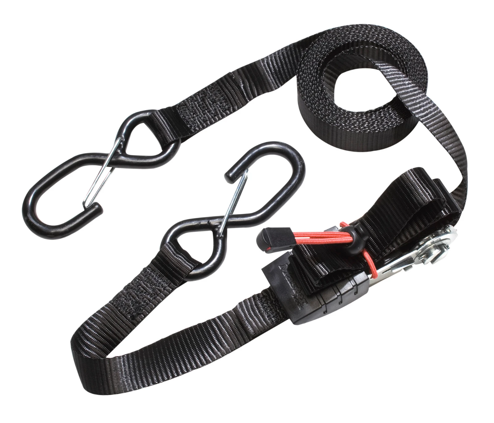 MasterLock Spanband met S-ratel zwart 4,25m x 25 mm (set van 4)