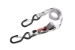 MasterLock Spanband met S-haak grijs 1,80m x 25 mm (set van 4)