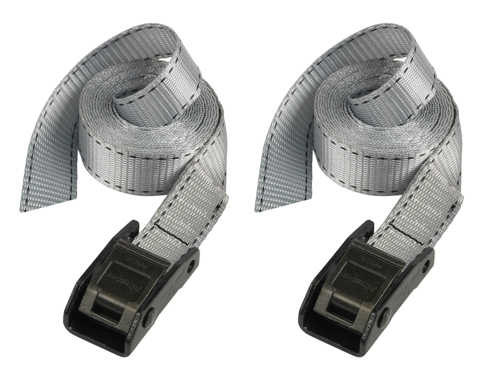 MasterLock Spanbanden grijs 2,5m x 25 mm (set van 2)