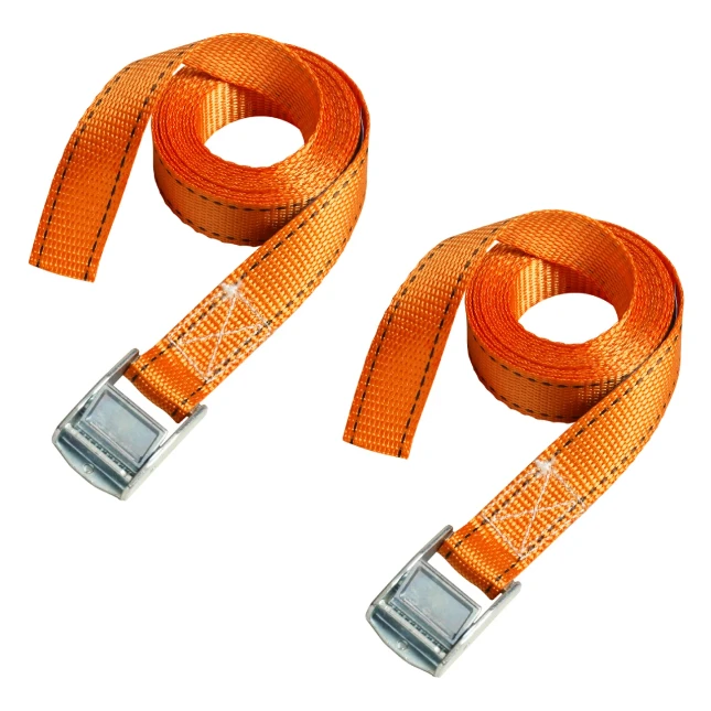MasterLock Spanbanden oranje 2,5m x 25 mm (2 stuks)
