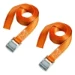 MasterLock Spanbanden oranje 2,5m x 25 mm (2 stuks)