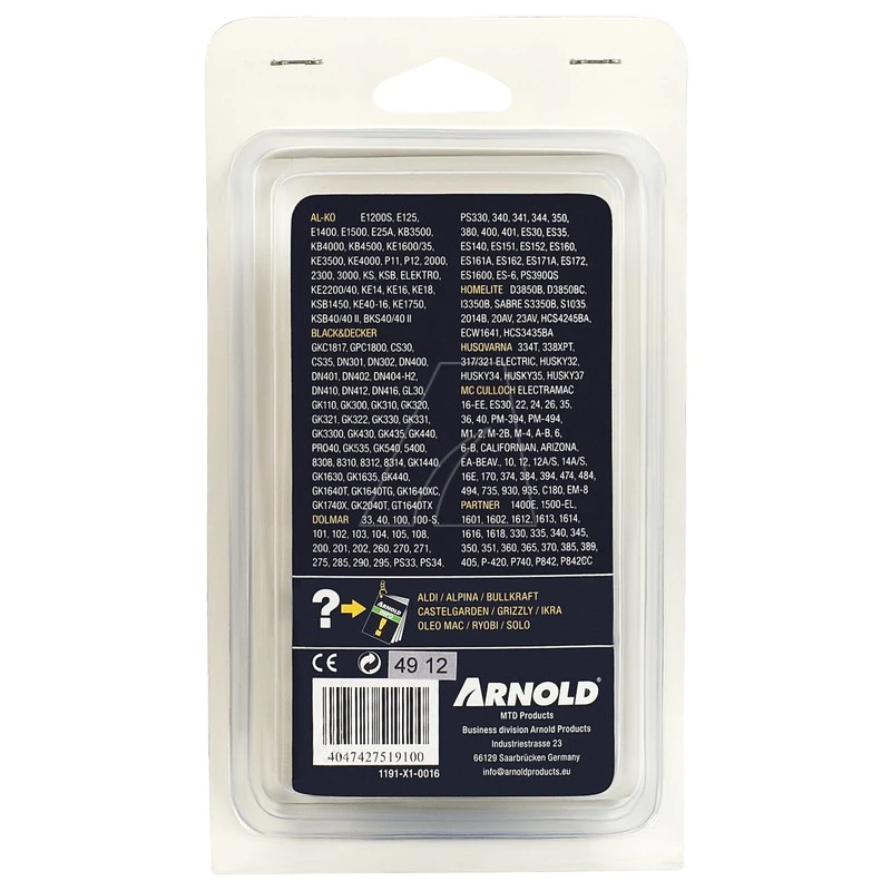 Arnold Chaîne 3-8"Lp - 1,3 Mm - 56 Dl