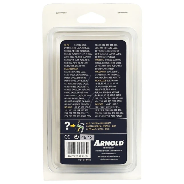 Arnold Chaîne 3-8"Lp - 1,3 Mm - 56 Dl