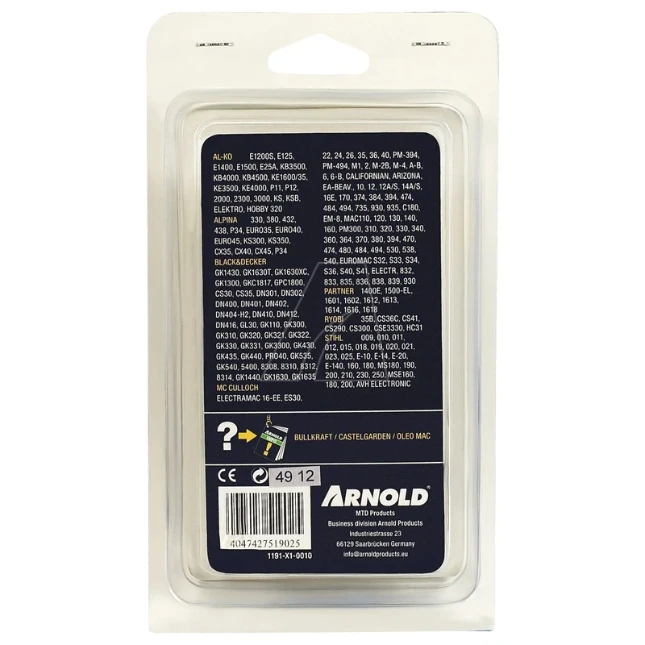 Arnold Chaîne 3-8"Lp - 1,3 Mm - 44 Dl