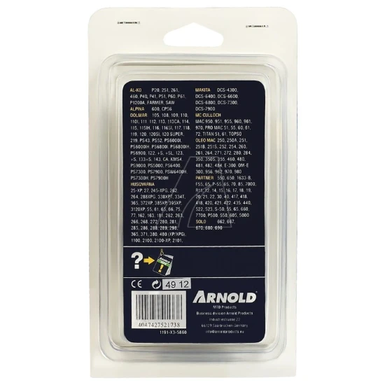 Arnold Chaîne 3-8" - 1,5 Mm - 60 Dl