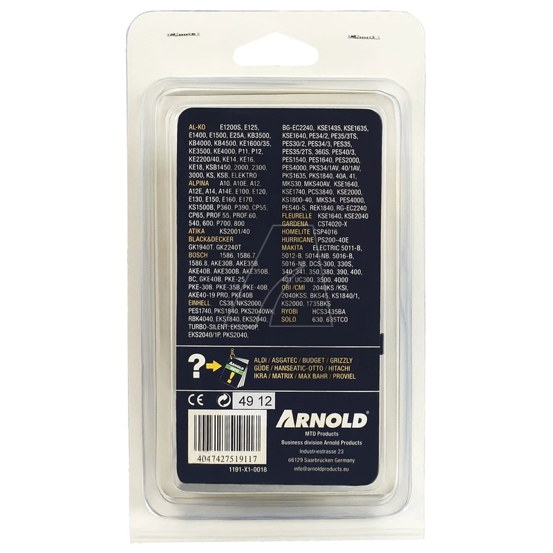 Arnold Zaagketting 1.3 mm 3/8" Hobby 57 schakels