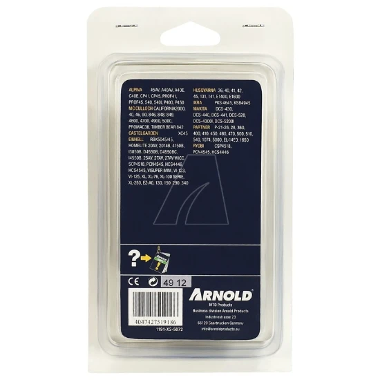 Arnold Chaîne .325" - 1,3 Mm - 72 Dl