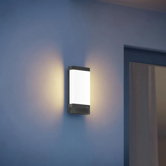 Steinel Sensor Buitenlamp L 271 digi SC antraciet - met bewegingsmelder & bluetooth